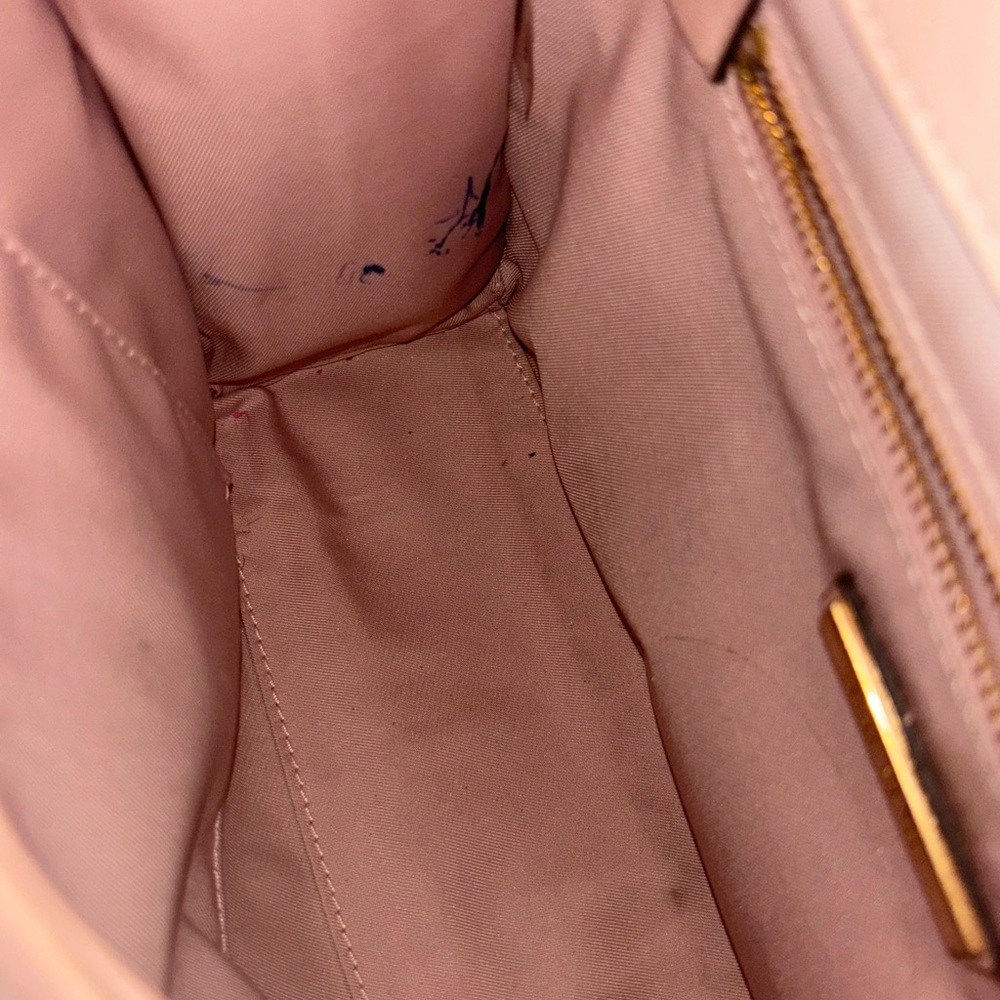 TORY BURCH Fleming Shell Pink Leather Convertible Shoulder Bag $498+ - Picture 12 of 12